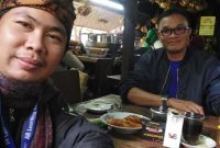 Kopdar Perdana Ketua RSU MM dan Pemred Suara Utama di Warung Klotok Kopi Yogyakarta. Ini Hasilnya. Foto: Mas Andre Hariyanto (SUARA UTAMA)