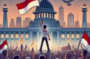 Ilustrasi: #IndonesiaGelap dan PENTOL Cahaya di Tengah Kegelapan|| Nafian Faiz (suarautama.id)