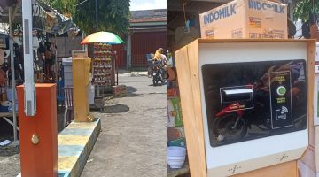 Portal Elektronik Pasar Maron Hampir 5 Tahun Tidak di Operasikan. Kini Butuh Perbaikan.