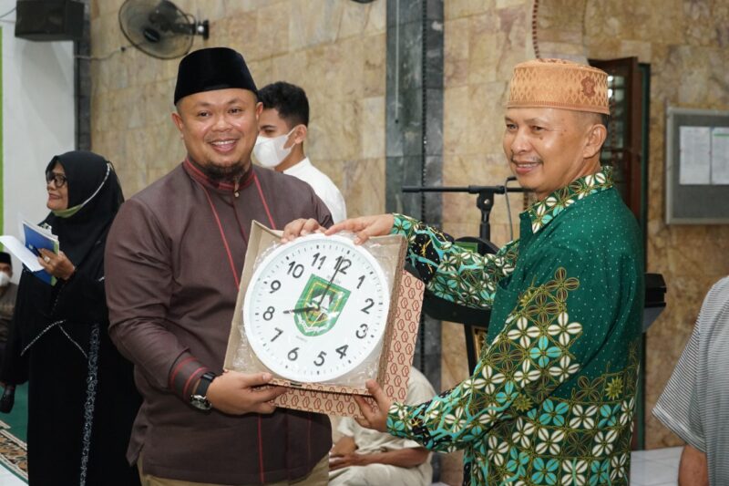 Foto: Kecamatan Mandau menghadiri Safari Ramadhan 1443 H ke Kelurahan Balik Alam/Suara Utama 