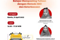 Foto: Pamflet Poster Pelatihan & Pengembangan Internal Redaksi Suara Utama/Suara Utama ID