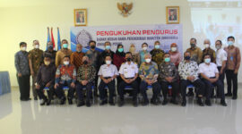 Foto: Pengukuhan Pengurus BKS-PMI Pusat di Aula Akademi Maritim Nasional Jakarta Raya/Suara Utama ID