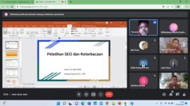 Foto: Redpel Suara Utama ID Terangkan Kepenulisan dengan Metode SEO/Suara Utama ID