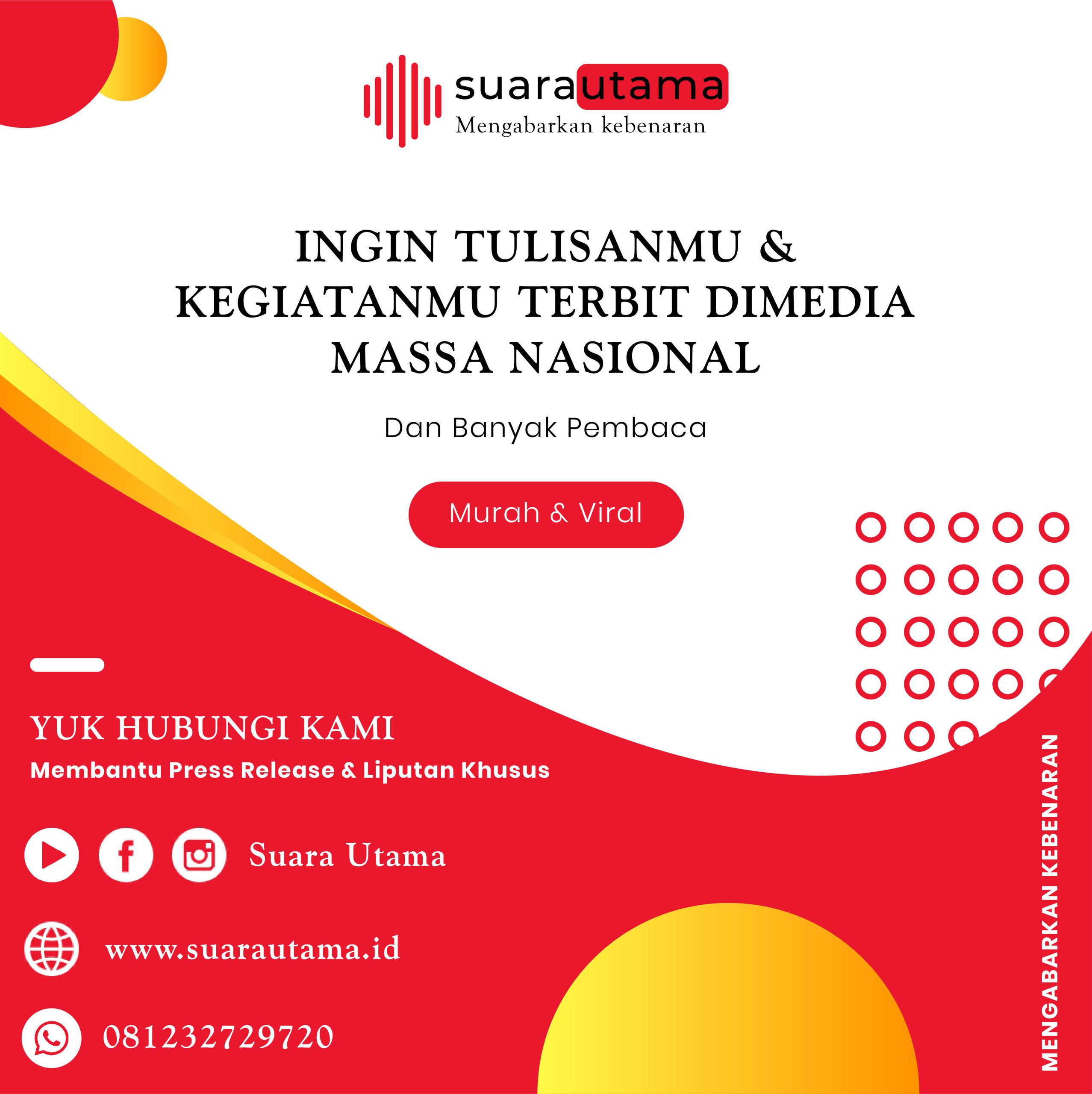 Iklan Suara Utama 1 scaled Selamat, Pengurus Komnas PA Kota dan Kabupaten Malang Resmi Dilantik  Suara Utama ID Mengabarkan Kebenaran | Website Resmi Suara Utama