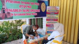 Foto: Pelayanan Terpadu Satu Pintu (PTSP) mini versi Pengadilan Agama Simalungun/Suara Utama ID