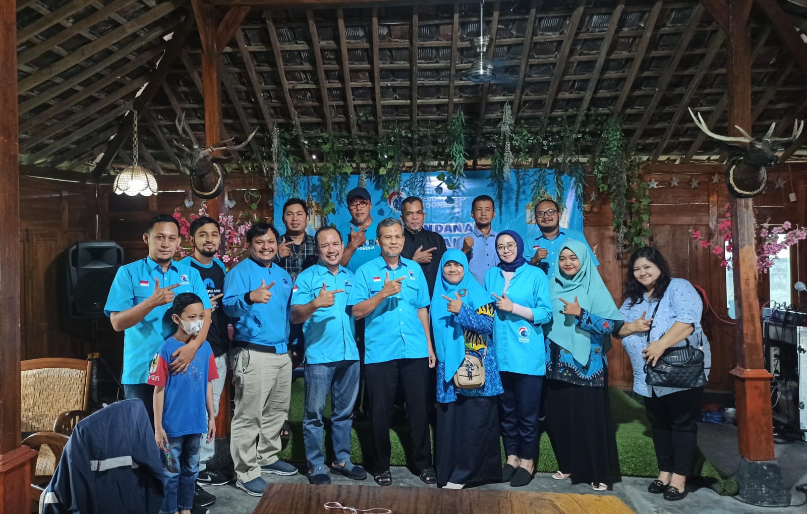Foto: Dewan Pimpinan Daerah (DPD) Gelora Indonesia Kabupaten Sleman sukses menggelar kegiatan Syawalan dan Akademi Manusia Indonesia. (Mas Andre H. Suara Utama)