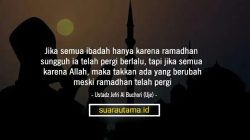 5 Pesan Moral setelah Ramadhan pamit
