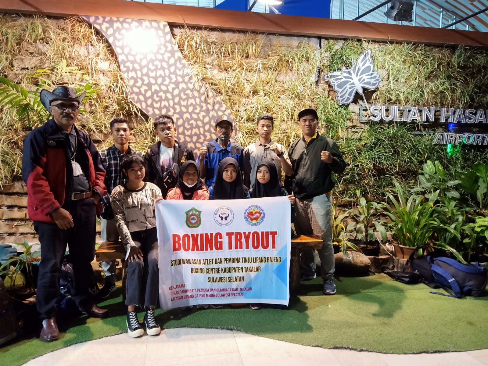 Lipang Bajeng Boxing adakan Uji Tanding Ke Bali