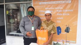 Foto: Beri Modal Mesin Jahit, Laznas BMH Sidoarjo Berdayakan Lansia Terampil (Dion: Prodaya BMH) Suara Utama ID.