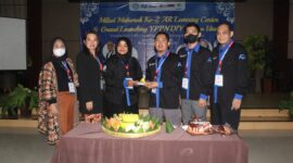 Foto: Dewan Pembina YPPN DIY, Pengurus Manajement AR Learning Center, Founder Suara Utama, Ketua Panitia dalam Proses Peresmian dan Milad Mubarak (Fotografer: Tasya/Suara Utama ID)