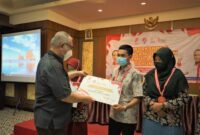 Foto: Dok. Anjar Pamilih. Penganugerahan Pemuda Kreatif Tahun 2022 oleh Kemenpora RI Sukses di Surakarta. Suara Utama (Mas Andre Hariyanto)