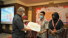 Foto: Dok. Anjar Pamilih. Penganugerahan Pemuda Kreatif Tahun 2022 oleh Kemenpora RI Sukses di Surakarta. Suara Utama (Mas Andre Hariyanto)