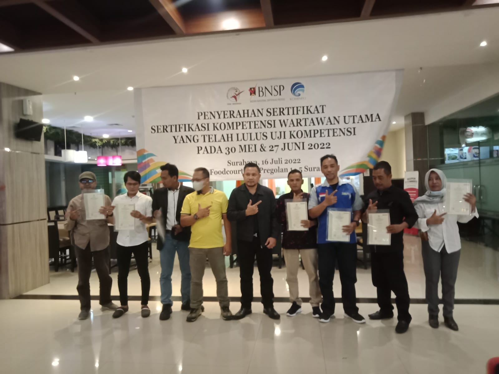 Foto: Dok. Pribadi LSP Pers Indonesia. Mitekan Dewan Pers, SKW Berlisensi BNSP dari LSP Pers Indonesia Makin Dipercaya/Mas Andre Hariyanto (Suara Utama) 