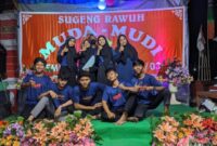 Foto: Lutfiah Nurul Azizah. Dokumentasi Kegiatan Lomba 17 Agustus Muda  Mudi Dusun Tempel, Ngadipiro RT 03 RW 03 Grajengan Tawangsari, Sukoharjo Jawa Tengah/Mas Andre Hariyanto (Suara Utama).