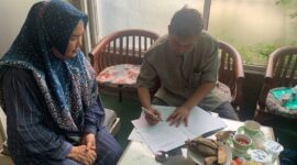 (Dok. Pribadi: Penandatanganan Perubahan Nama Ke Notaris/Rapat Final dan Keputusan Dewan Pembina, Pengawas, Pengurus Yayasan Pusat Pembelajaran Nusantara terkait Lembaga AR Learning Center/Mas Andre Hariyanto/Suara Utama ID)