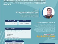 HR Academy akan gelar kembali Pelatihan HR bersama Coach Sri Wulandari di Yogyakarta