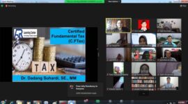Foto: Dokumen Pribadi. Pelatihan C.Ftax Naik Level jadi C.Mdtax, Peserta Apresiasi Lembaga AR Learning Center dan YPPN juga Trainer dalam Ahli Pajak. Jennie Marcella Chandra. Mas Andre Hariyanto/Suara Utama ID.