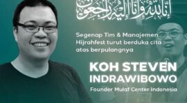 Founder Mualaf Center Indonesia Wafat, Mas Andre Hariyanto Pendiri Muslim Hijrah Movement Turut Belasungkawa. Foto; Dok. Pribadi dan Berbagai Sumber/Hijrahfest. (SUARA UTAMA).