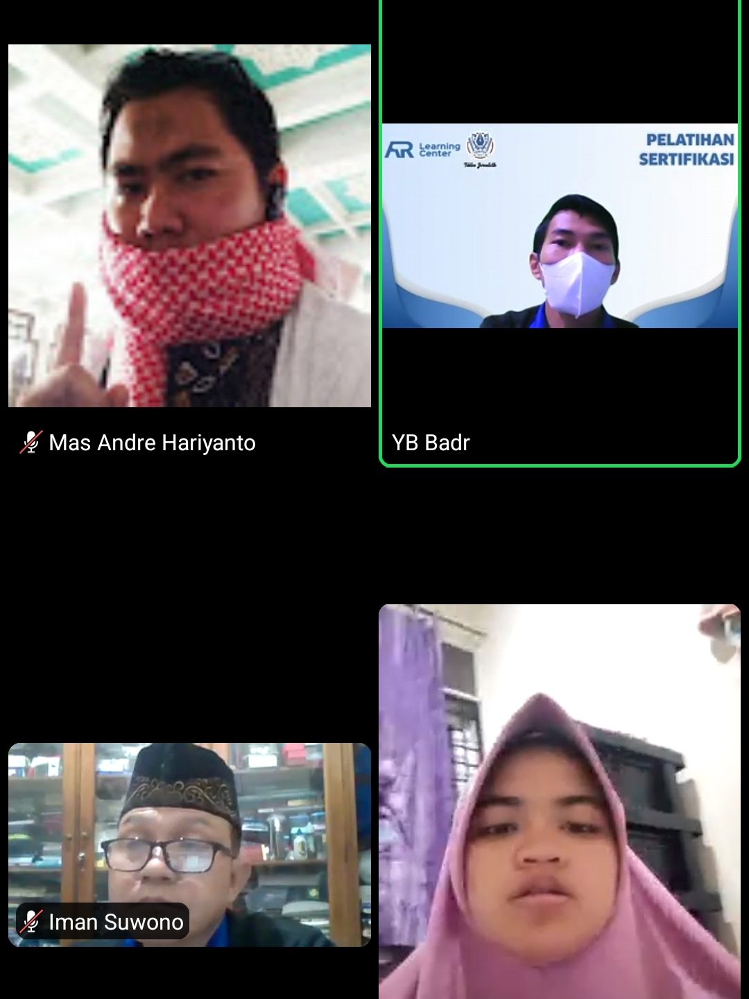 Foto: Dok. Kegiatan Webinar. Jalin Silaturahmi, Yayasan AR Learning Center Sukses Gelar Webinar Nasional bersama Trainer Internasional/Mas Andre Hariyanto.