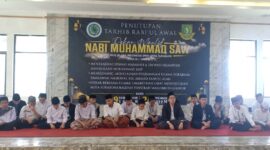 Foto doa bersama untuk para korban yang terdampak gempa Cianjur dan sekitarnya