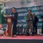 Pj Bupati Bekasi Memberikan Sambutan dalam Pembukaan Jalan Sehat Muhammadiyah Kabupaten Bekasi