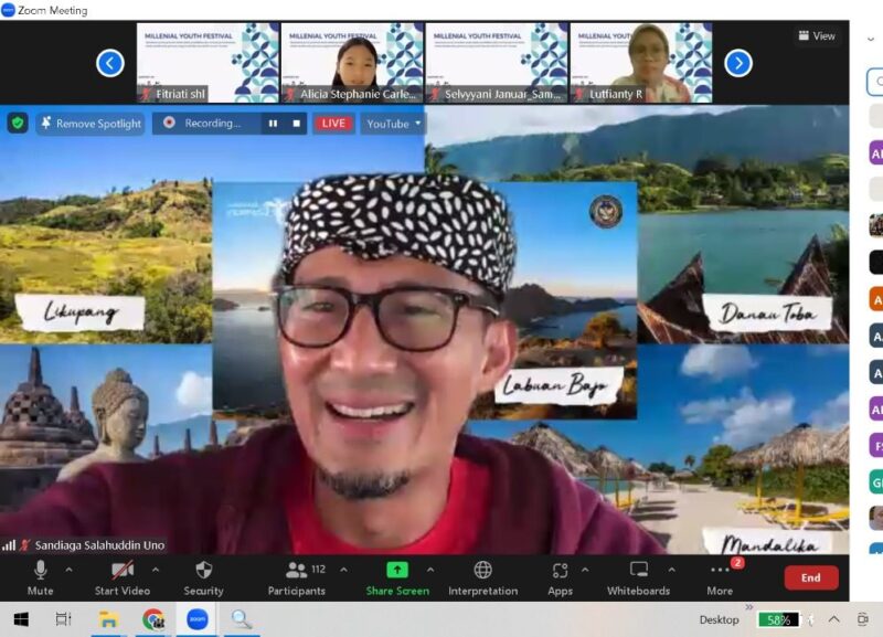 Launching Lembaga Kursus dan Pelatihan Be Smart serta Memperingati Anniversary Pertama, Millenial Youth Connect Gelar Talkshow & Mentoring Beasiswa Nasional Gratis. Foto: Dokumen Pribadi: Rizal dan Mas Andre (SUARA UTAMA)