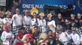 Semarak Dies Natalis STKIP PGRI Lumajang Jawa Timur. Foto:  Dok. Pribadi. Fahmi & Mas Andre Hariyanto (SUARA UTAMA)