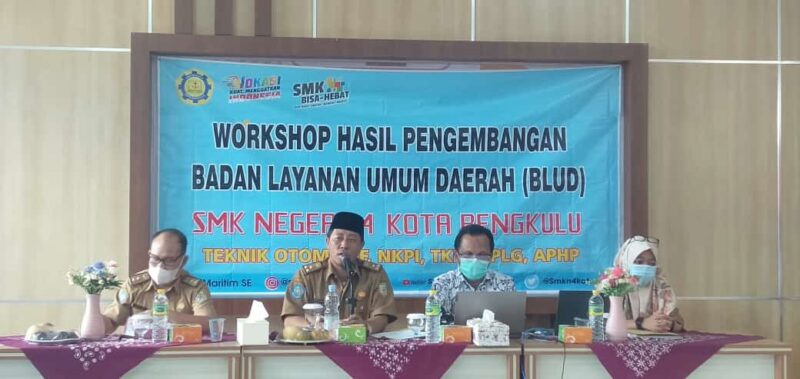 Workshop Hasil Pengembangan BLUD SMK Negeri 4 Kota Bengkulu