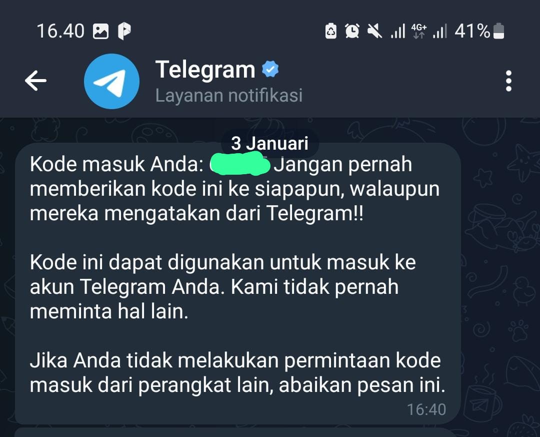 Foto: Google dan Bukti Screnshoot Chat. Modus Telegram & WhatsApp Memberikan Hadiah, Hati - Hati Kode Verifikasi Rahasia Pribadi/Mas Andre Hariyanto (SUARA UTAMA)