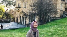 Staf Pengajar New York Amerika dan Duta Bahasa Jabar Anggi Auliyani Suharja Mengucapkan Selamat dan Happy Milad Suara Utama yang pertama. Foto: Dok. Pribadi Te Anggi/Sosmed/Mas Andre Hariyanto (SUARA UTAMA)