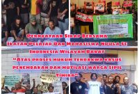 Poster pernyataan sikap oleh mahasiswa Nduga berbagai daerah