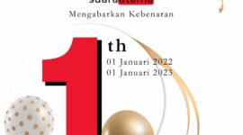 Happy Anniversary Suara Utama. Mengabarkan Kebenaran dan Kebaikan. Media Ummat dalam Mencerdaskan Bangsa dan Membangun Peradaban Literasi. Foto: Mas Andre Hariyanto/Suara Utama ID