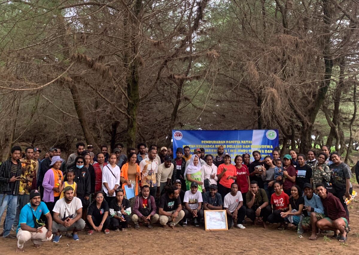 Foto saat usai pemburan bersama keluarga besar IKB-PMPJ