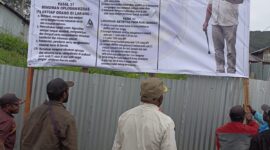 Foto yang beredar Beliho dari pol PP Paniai