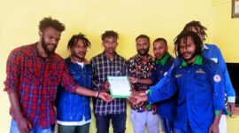 Foto saat penyerahan mandat dari bph ipmade jog-lo ke badan formatur yang terpilih