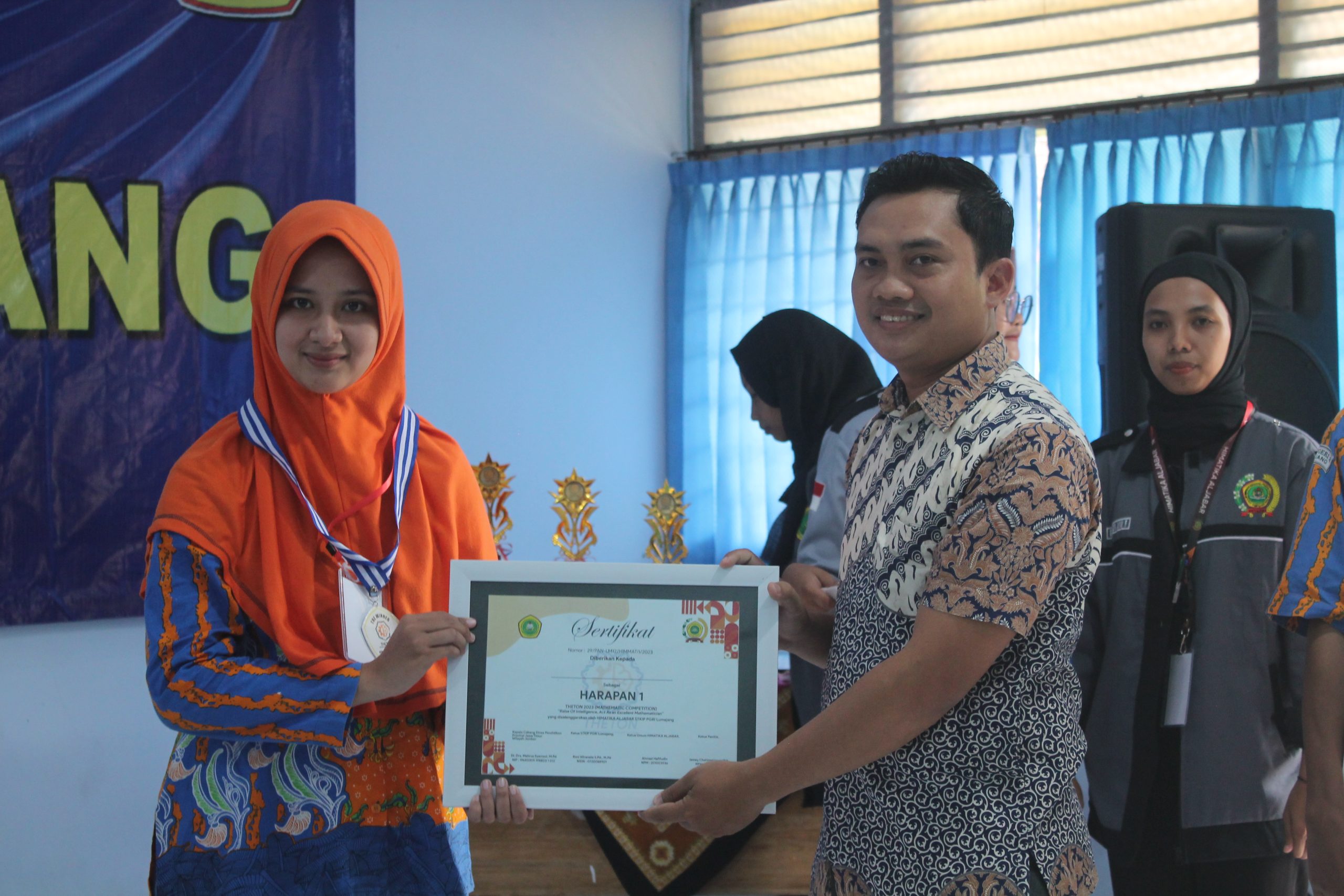 Himatika Aljabar STKIP PGRI Lumajang Gelar Mathematics Competition/THETON. Foto: Mas Andre dan Fahmi Abdul Halim (SUARA UTAMA)