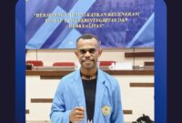 Poster Ketua Umum Jurusan ilmu pemerintahan APMD yang baru saja terpilih