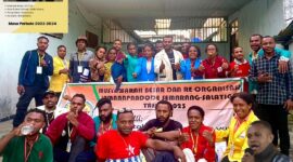 Ilustrasi gambar yang terdapat anggota MUBES dan REOR Bph baru, terdapat juga ketua bph 