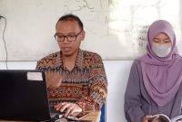 Foto : Penulis Dasar Falsafah Madrasah Sebagai lembaga Pendidikan Islam Di Indonesia,  di Kelas MPI, IAIDU ASAHAN