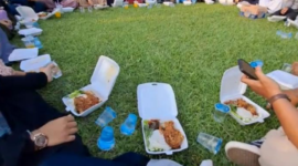 Foto Mahasiswa  IAIDU Asahan Sambut Bulan Ramadhan dengan Punggahan