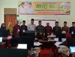 Alumni IAIDU Sabet Juara Karya Tulis Ilmiah AlQuran Tingkat Kabupaten Asahan