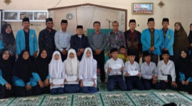 Foto Pelatihan Fardhu Kifayah Dan Tabligh Akbar di Desa Teluk Dalam