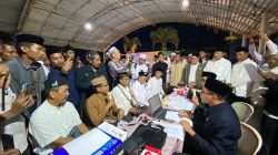Berhasil Lihat Hilal, Tim Ponpes Wali Barokah Disumpah Badan Hisab Rukyatul Kabupaten Lamongan