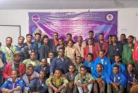 Dominggus Magai Pimpin IPMANAPANDODE Yogyakarta Solo 2023-2024. Foto: Mas Andre Hariyanto & Mas Yatt (SUARA UTAMA)