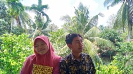 Foto: Penulis di Kampus IAIDU Asahan