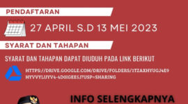 Pemberitahuan pendaftaran calon anggota Majelis Rakyat Papua (MRP) Provinsi Papua Tengah masa jabatan 2023-2028 yang disebar melalui leaflet yang dikeluarkan Panitia Pemilihan Tingkat Provinsi Papua Tengah.