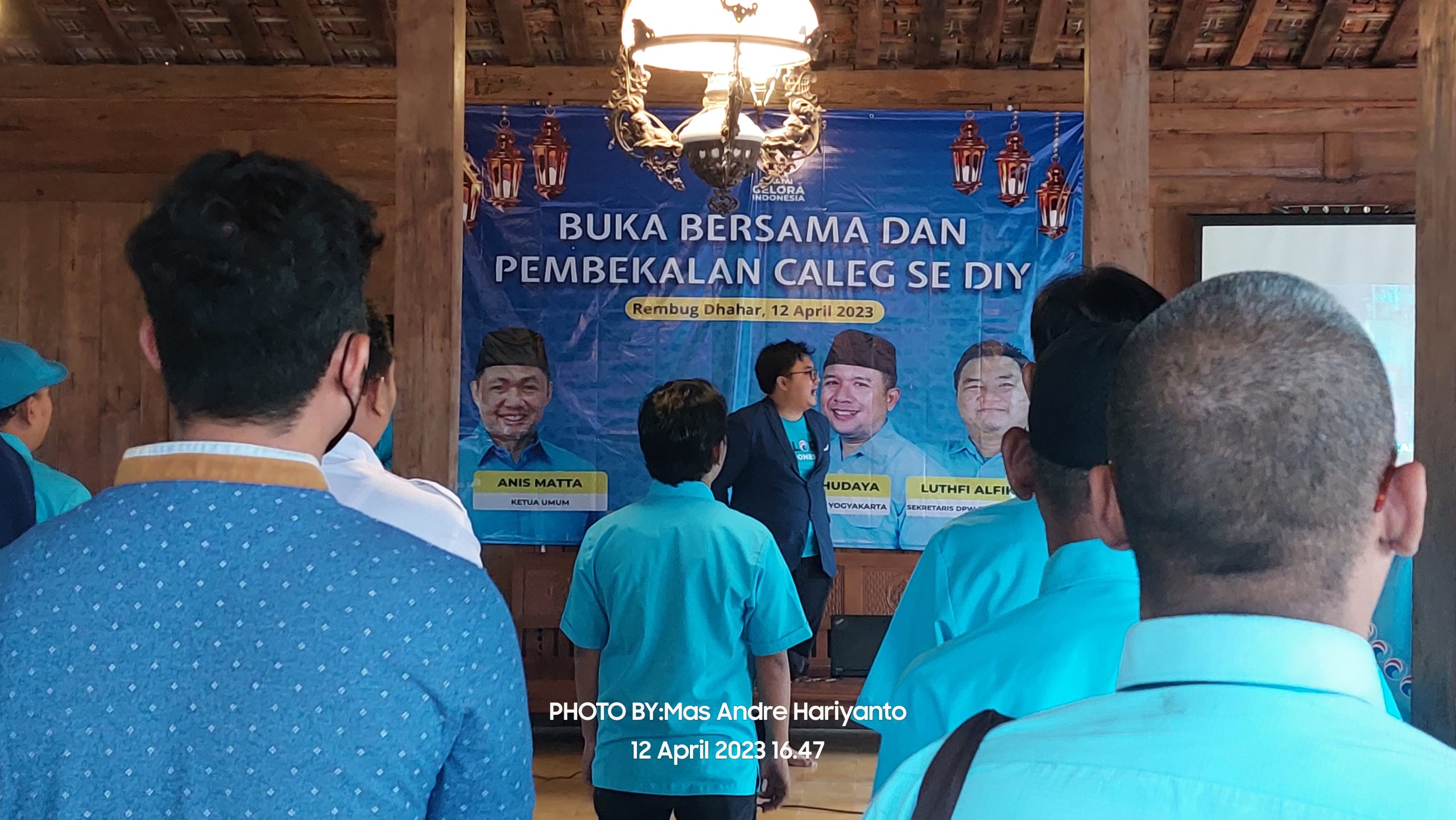 Kuatkan Jamaah, DPW Partai Gelora Daerah Istimewa Yogyakarta Adakan Bukber dan Pembekalan Caleg Se-DIY. Foto: Mas Andre Hariyanto (SUARA UTAMA)