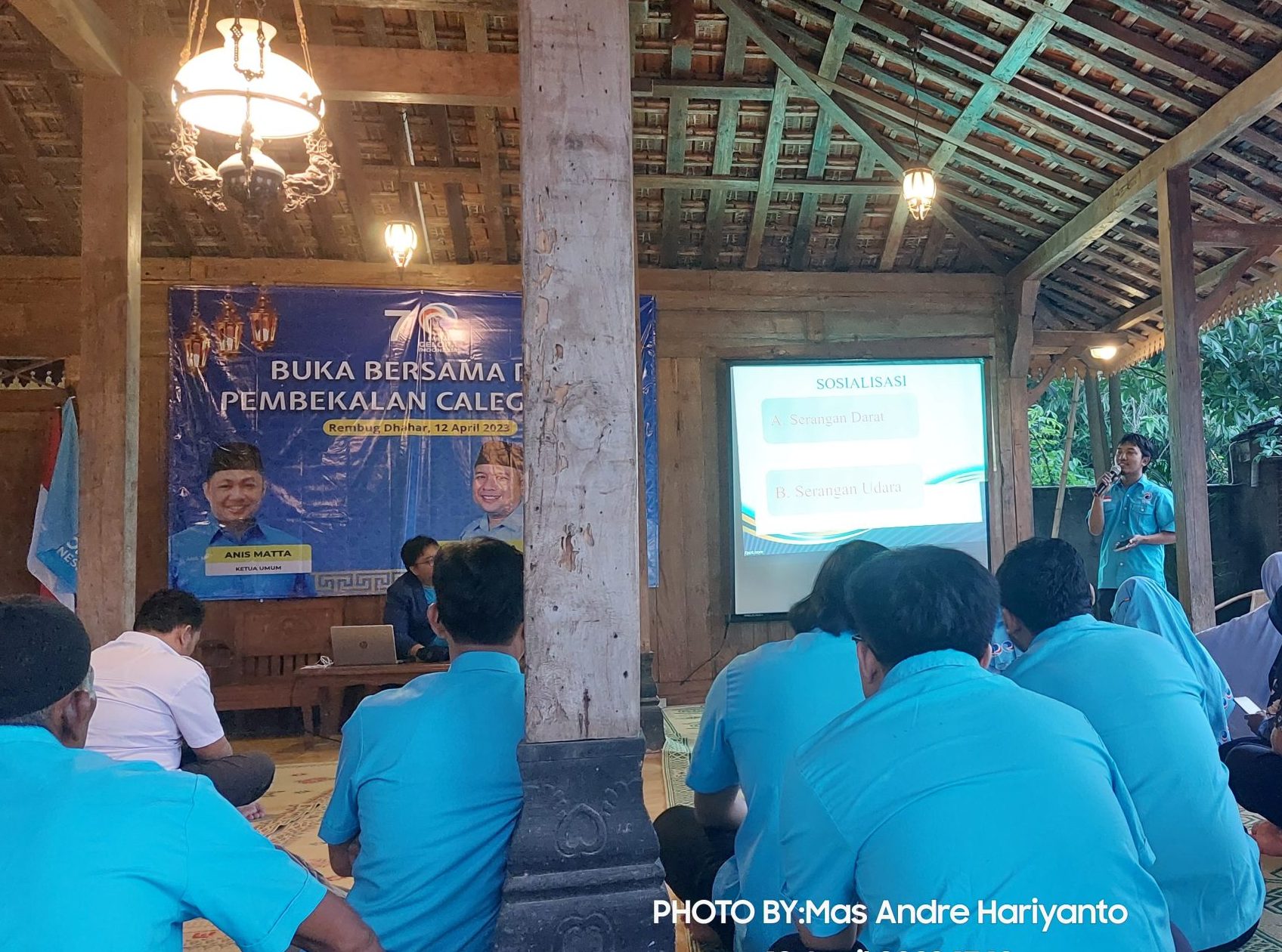 Kuatkan Kepengurusan, DPW Gelora Fasilitasi Buka Puasa dan Pembekalan Caleg Se - Yogyakarta