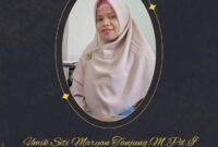 Foto Dokumentasi Fakultas Tarbiyah IAIDU Asahan, Gambar Almarhumah Ummi Siti Mariyam Tanjung, M.Pd.I