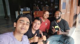 Happy birthday ke 22 Tahun Wartawan Suara Utama, Pria Asal Papua bertugas di Wilayah Jogja Solo. Yanuarius Yatri Dumupa/Mas Andre Hariyanto (SUARA UTAMA)